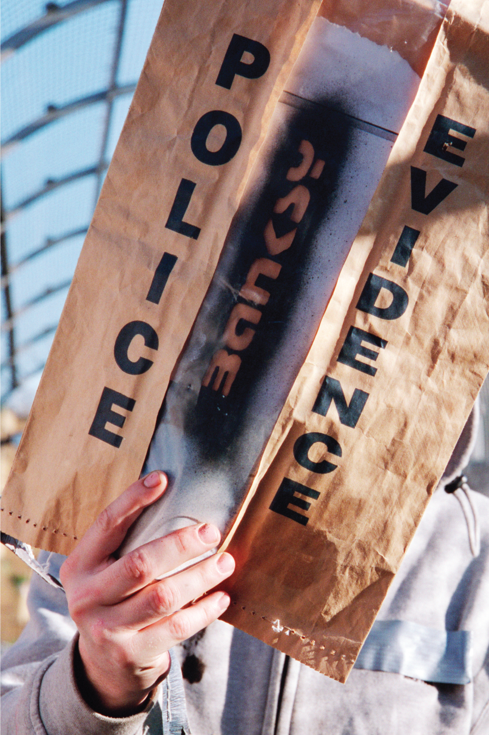 ბენქსის პორტრეტი - პოლიციის მტკიცებულებები