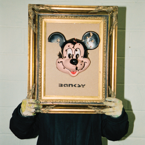 Banksy Portrait - Micky Mouse