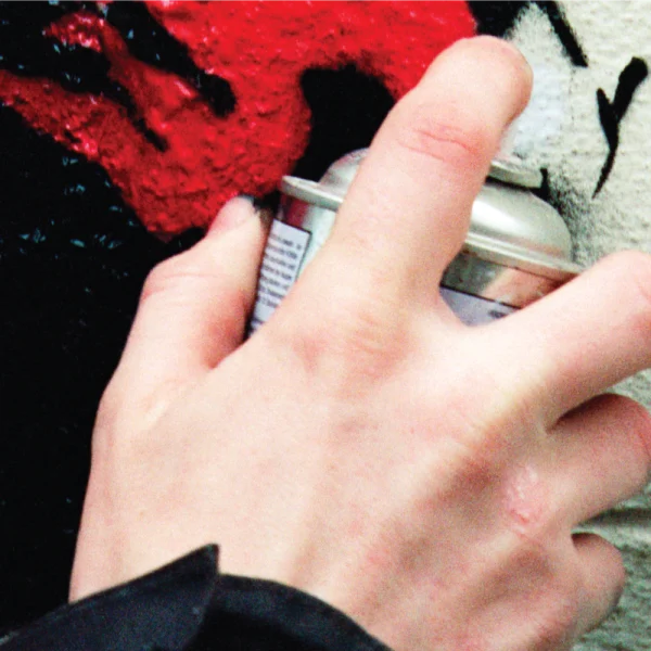 Banksy Hand Spray