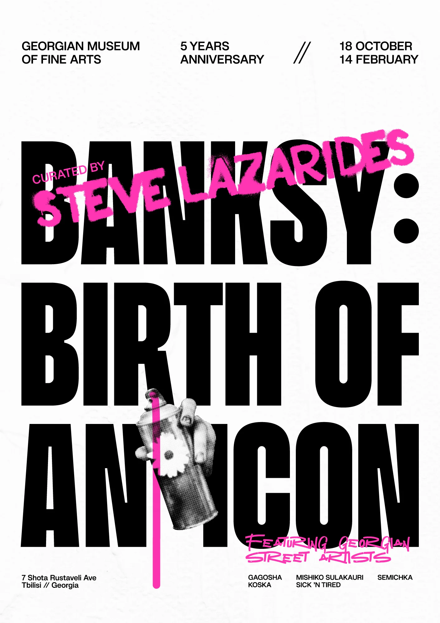 Banksy Exhibition Poster Eng