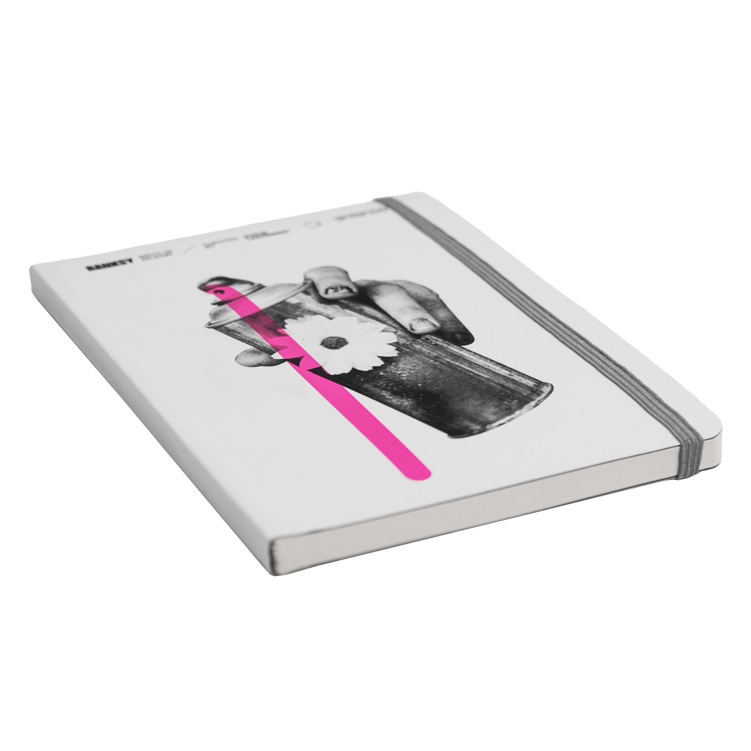 Banksy, Spray With Chamomile (Black&White)