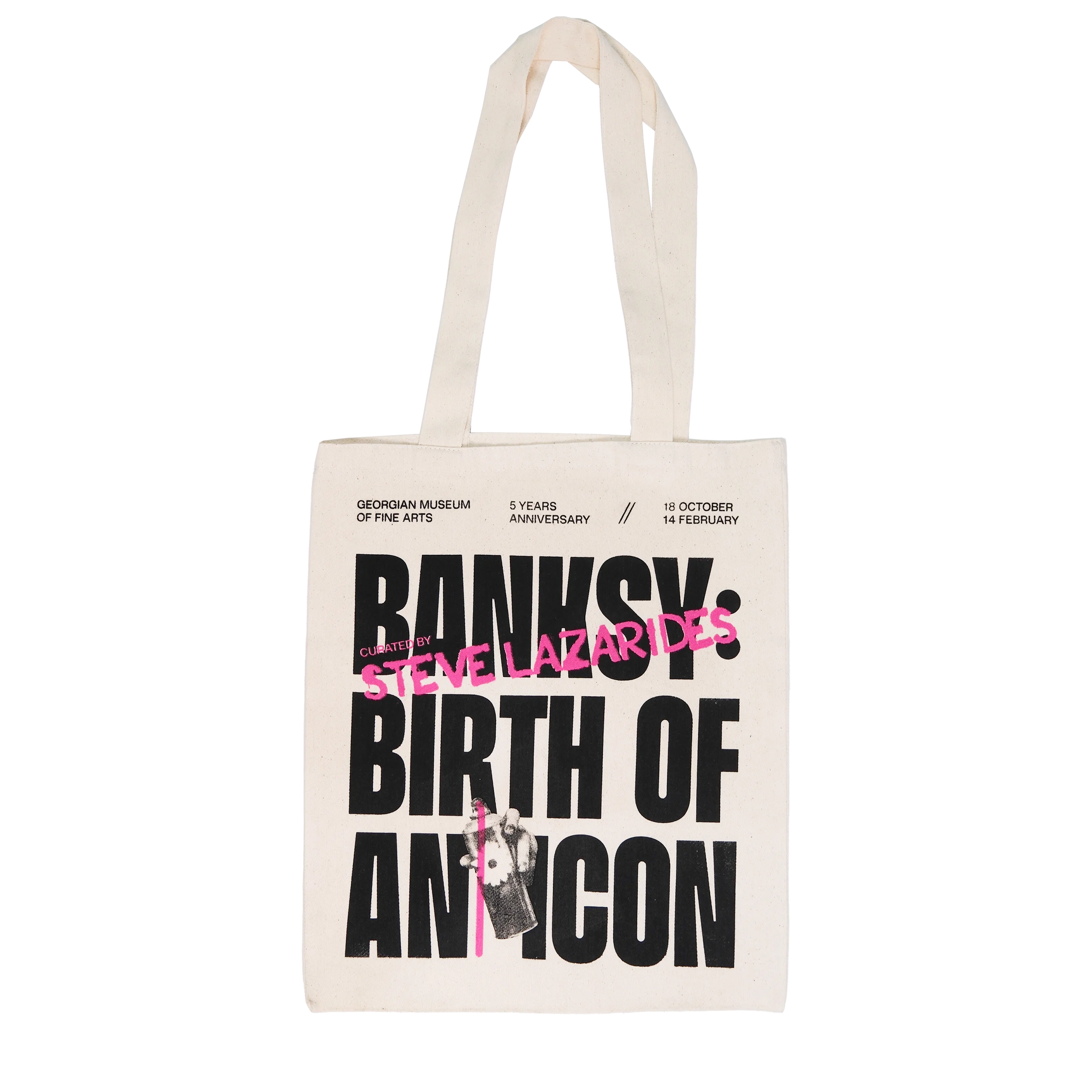 Banksy Exhibition Poster - White