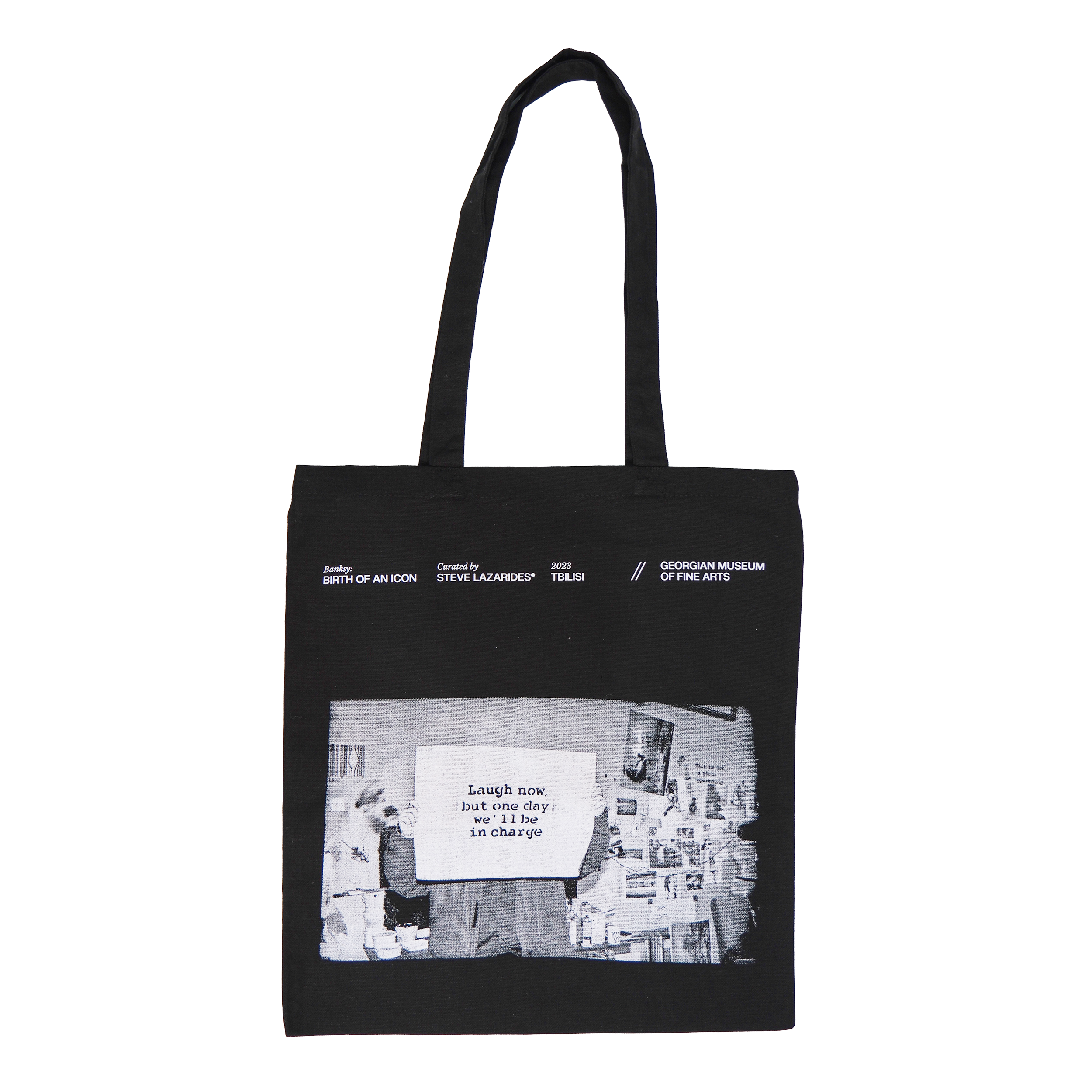 Banksy Portrait - Black