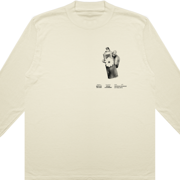 Long-sleeve-cream-2 Banksy Spray, Cream