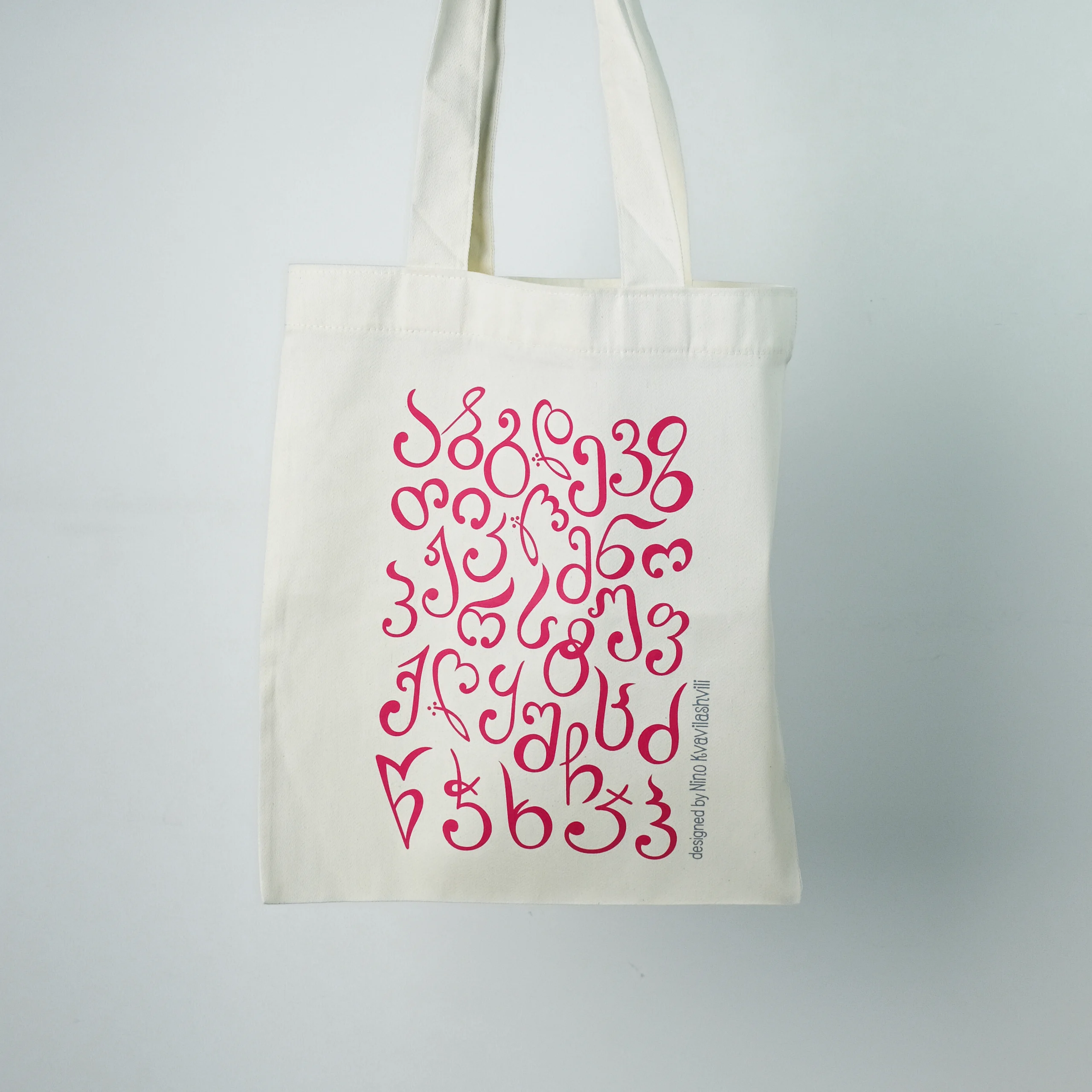 Tote Bag – Georgian alphabet