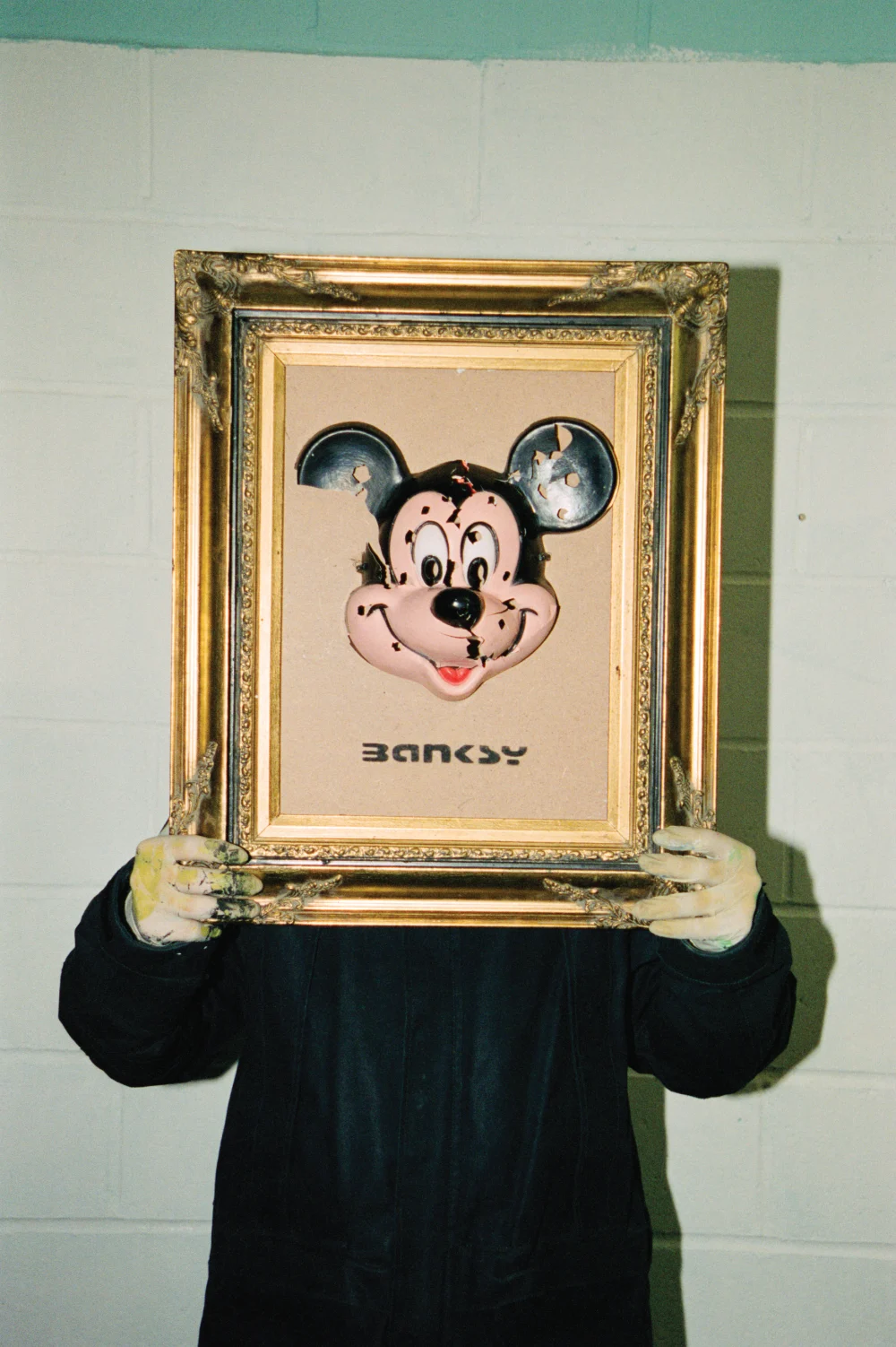 1000000000005 Banksy Portrait - Micky Mouse