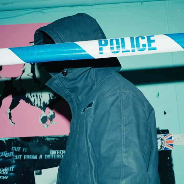 Banksy Portrait - Police Line