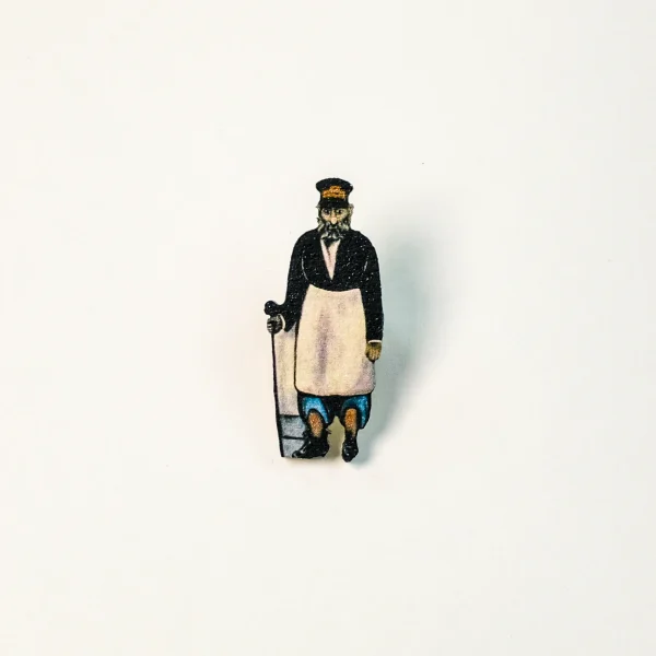 Brosh144 Wooden Pin